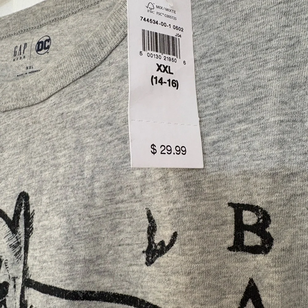 GAP Kids Gray Short Sleeve Kids Tee